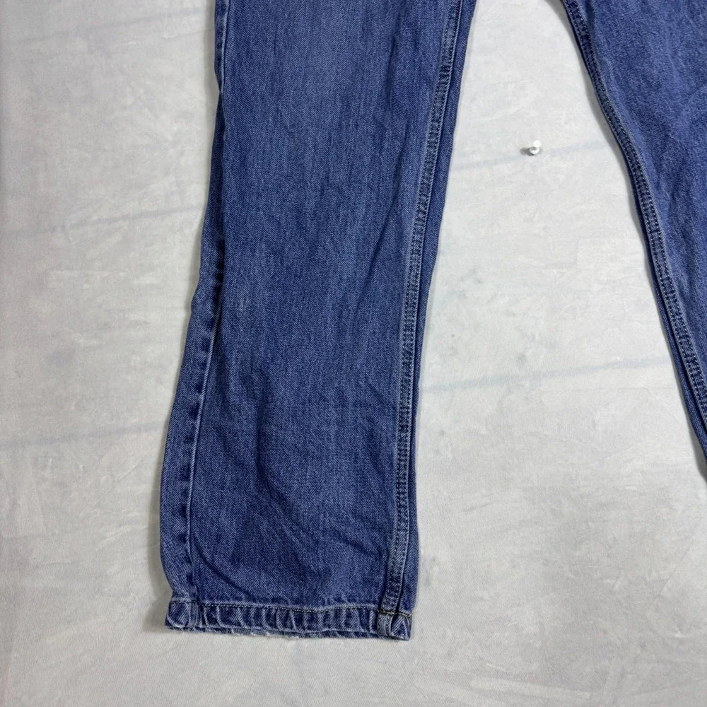 Levi's 513 Mens Straight Leg Jeans‎ Blue Denim 5-Pocket Comfort W34 L34